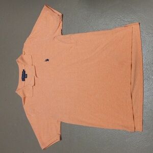 U.S.POLO ASSN. CORAL/SALMON COLORED SHORT SLEEVE POLO SHIRT